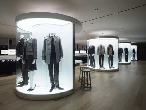 男装店铺设计效果图 男装店铺设计效果图