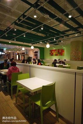  豪华海鲜店设计效果图图片欣赏 海鲜店面设计效果图