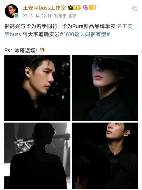 帅哥王安宇返场