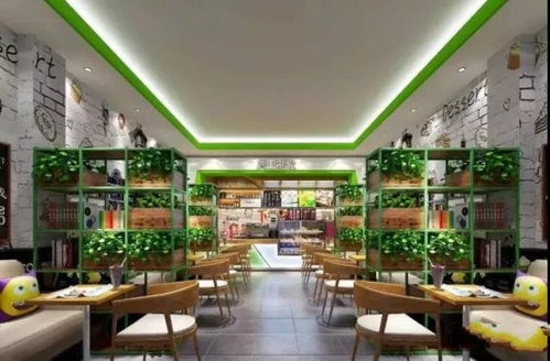奶茶店门口摆桌设计效果图，打造吸引顾客的独特氛围