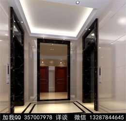 现代 电梯 现代电梯间设计效果图欣赏 