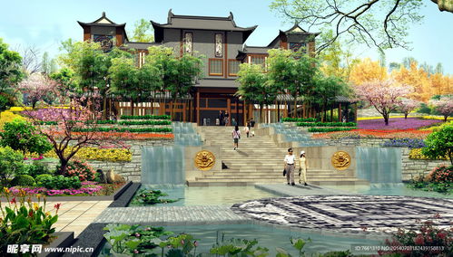 效果图公园设计 效果图园林设计 