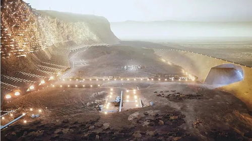 火星移居设计效果图片 火星移居设计效果图，未来移居火星的梦幻蓝图 