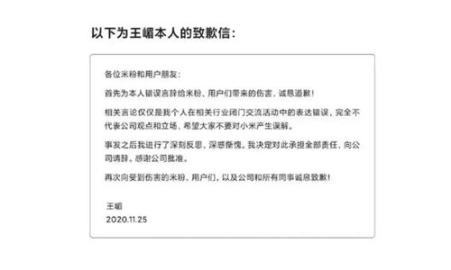 小米辞职申请，理性抉择的背后
