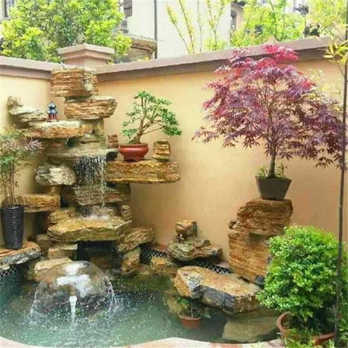 假山鱼池设计图片的魅力与艺术