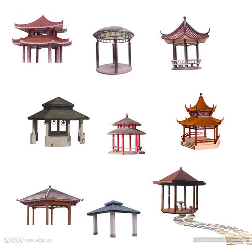 现代简约亭子图片设计图