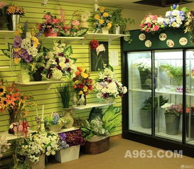 50平花店设计图片大全——打造美丽与实用并重的花卉店铺