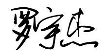 若字的漂亮签名设计图片
