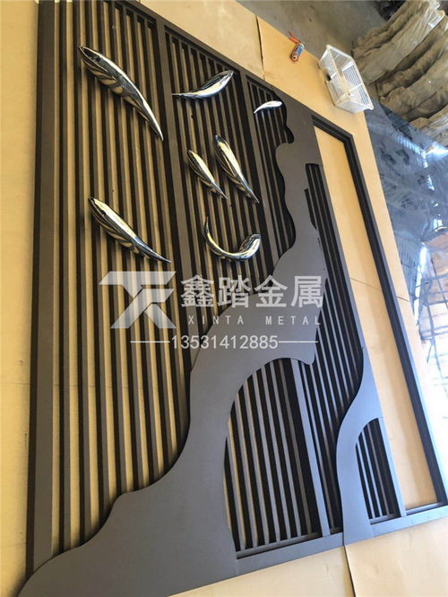 不锈钢样板墙设计图片