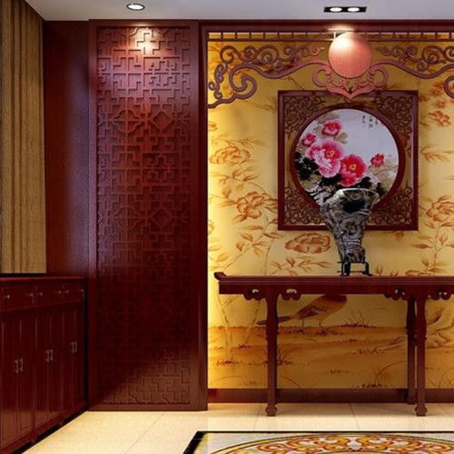 入户门照片墙设计图片