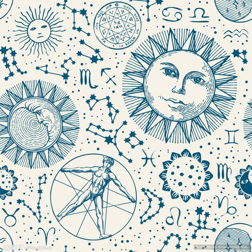 满天星中网设计图片手绘