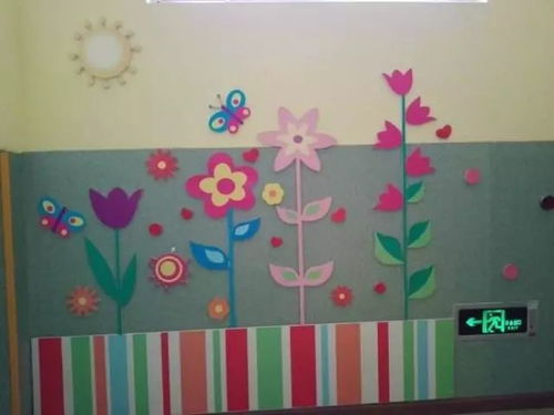 幼儿园纸壳墙面设计图片