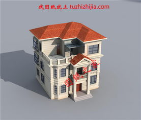 农村高楼二层半设计图片