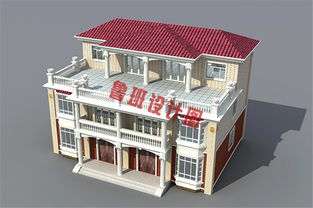 建房两层半设计图片欣赏