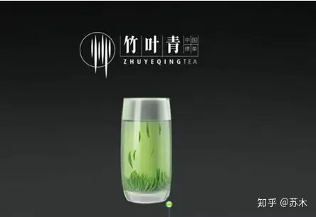 竹叶青茶广告牌设计图片