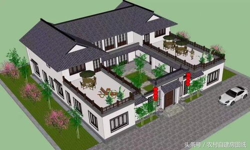 潮汕四合院房屋设计图片