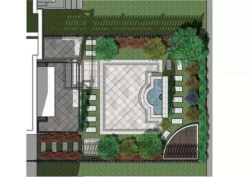 庭院设计展板设计图片大全