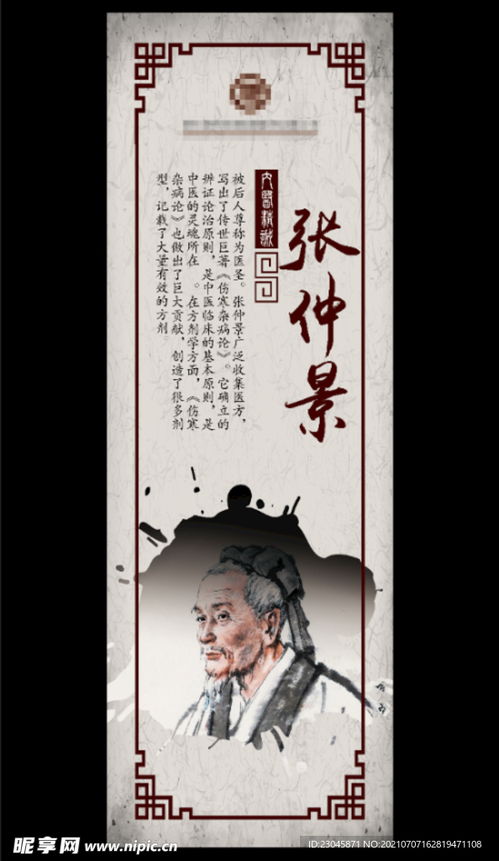 张仲景文字设计图片